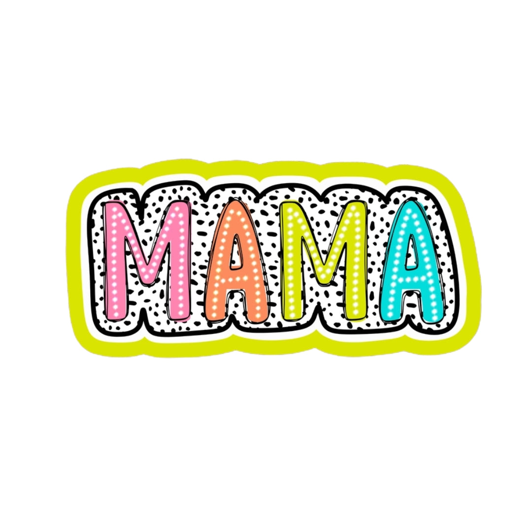Colorful Mama Sticker