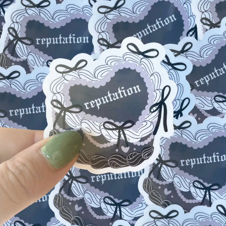 Reputation Cake Sticker