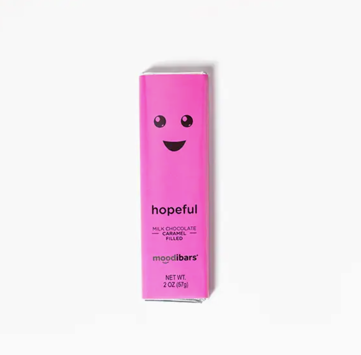 Moodibars® Hopeful Milk Chocolate Caramel Filled Bar