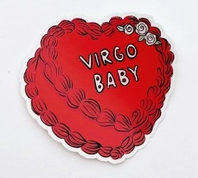 Virgo Baby Cake Sticker