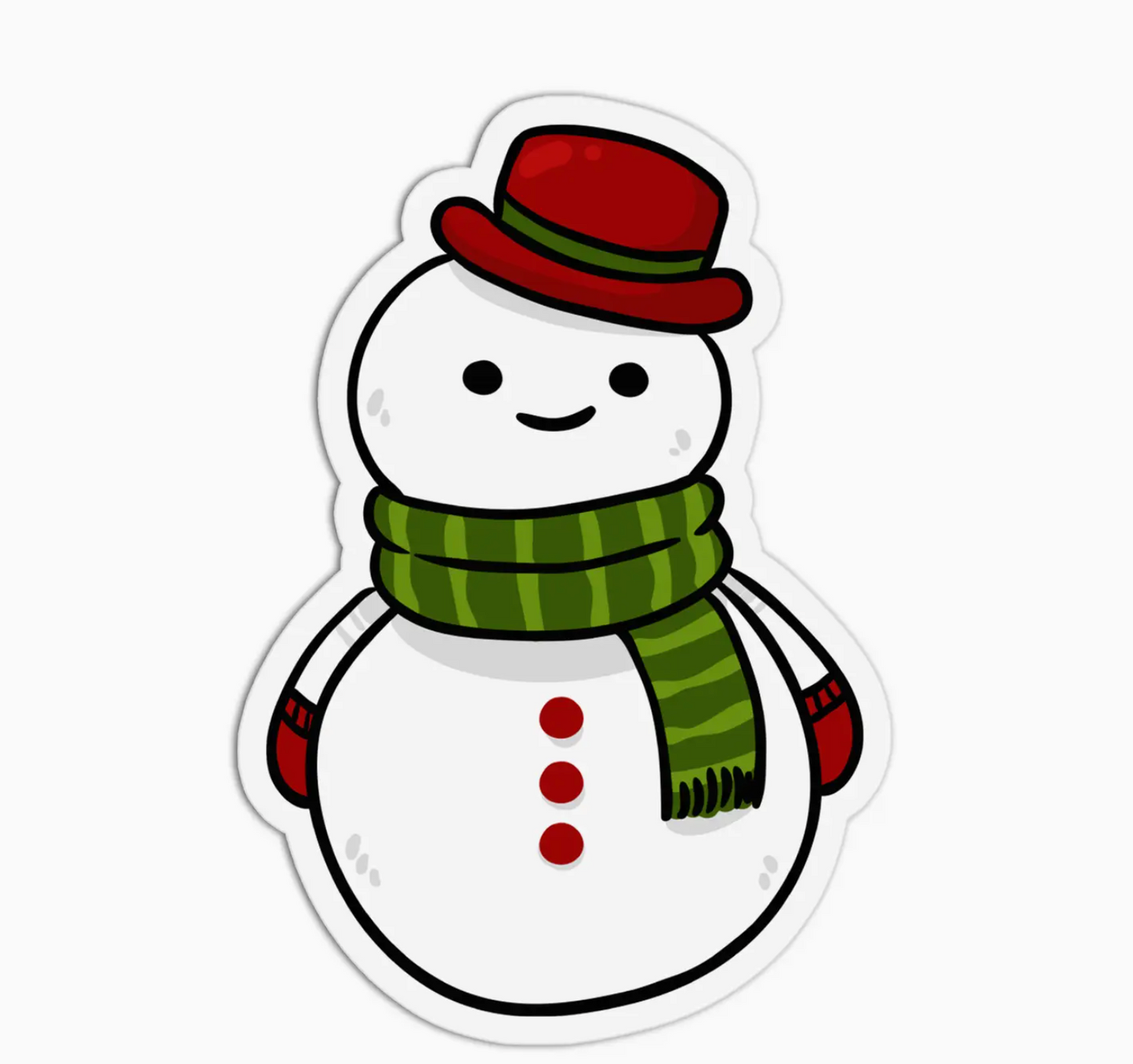 Snowman Sticker