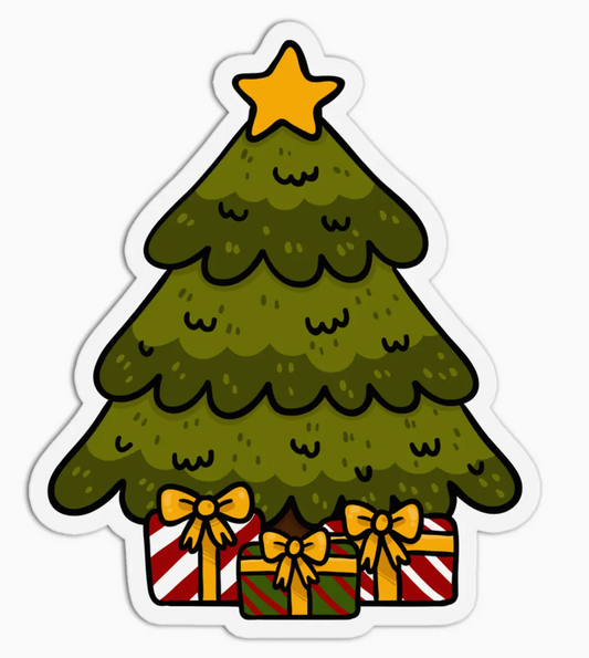 Christmas Tree Sticker