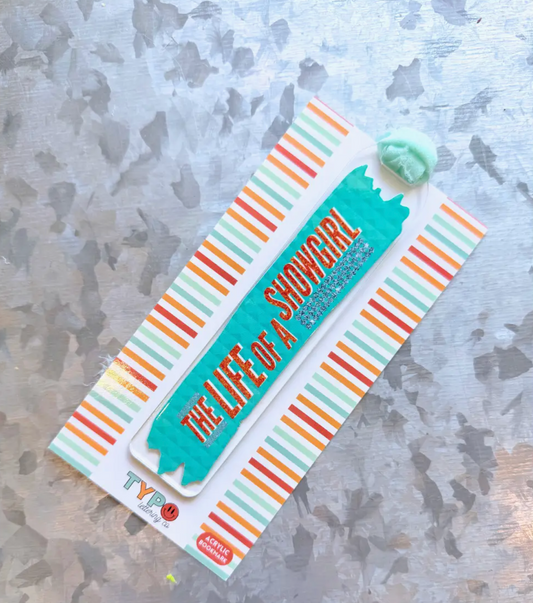 Showgirl Paint Swatch Bookmark